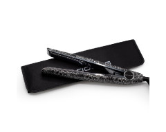 Corioliss C1 Silver Paisley Soft Touch plancha de pelo