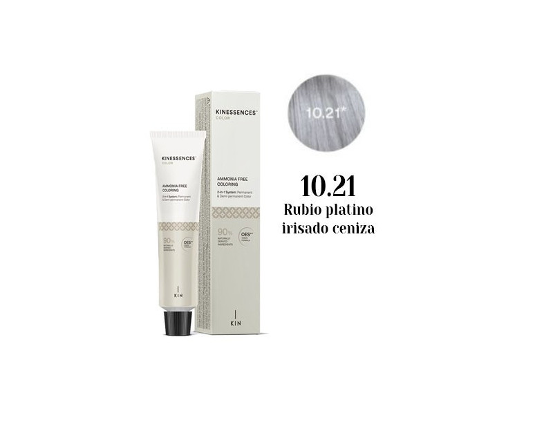 Tinte vegano sin amoniaco Kinessences 10.21 100 ml