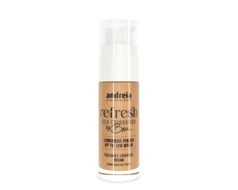 Andreia Refresh Silk Foundation 03 Cool Sand base de maquillaje