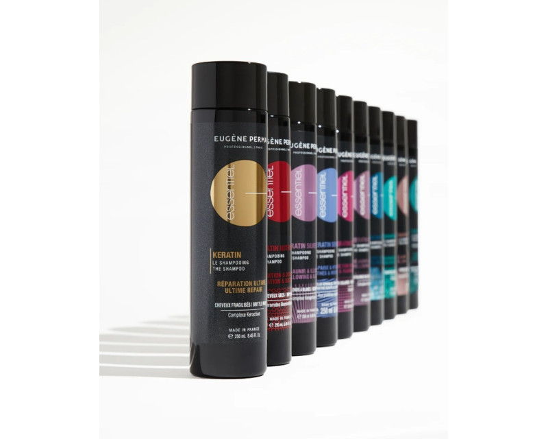 Eugene Perma Essentiel Keratin Silver champú para cabellos rubios y blancos 250 ml