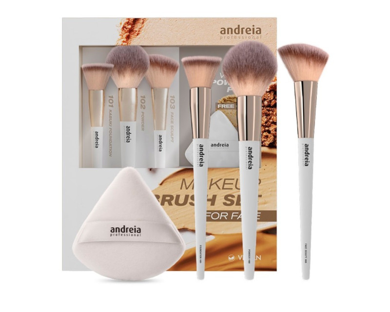 Kit Andreia Brush Face pinceles de maquillaje