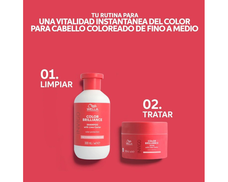Wella Invigo Color Brilliance Shampoo champú protector de color 300ml