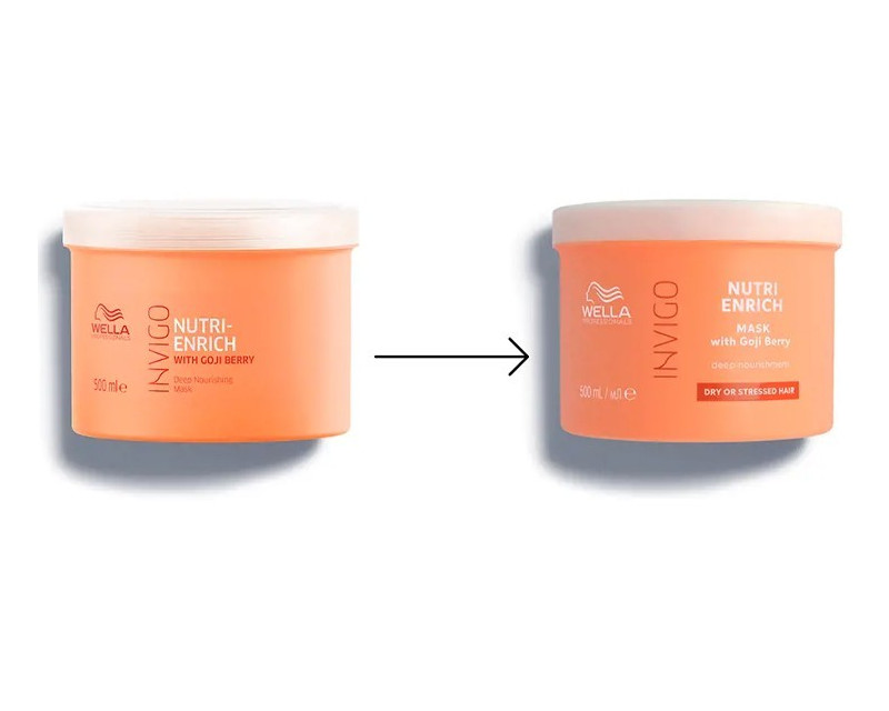Wella Invigo Nutri Enrich mascarilla nutritiva 500ml