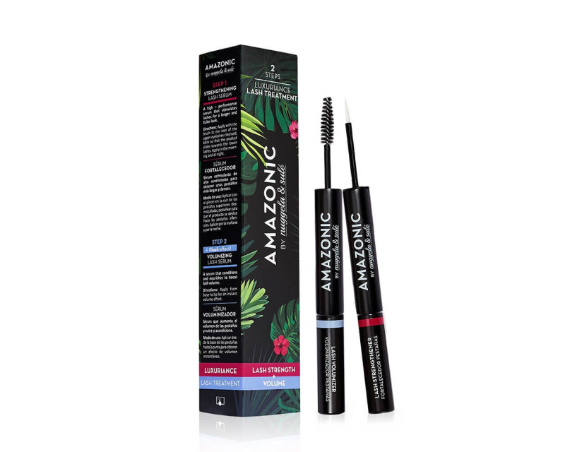 Nuggela & Sule Amazonic serum fortalecedor + voluminizador tratamiento de pestañas